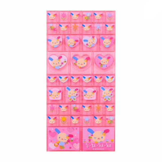 SANRIO JP Usahana Tile Stickers-Pink