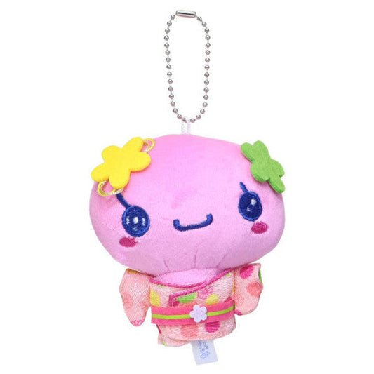 Tamagotchi Kimono Mascot Keychain/Flower Watch