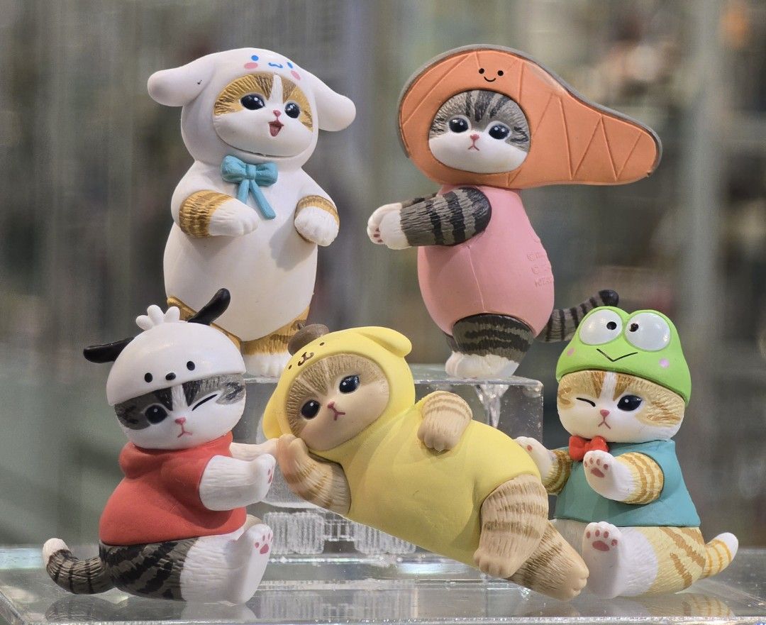 MOFUSAND | Mofusand ✖️Sanrio Characters Narikiri Cosplay Figure 3 Capsule Toy