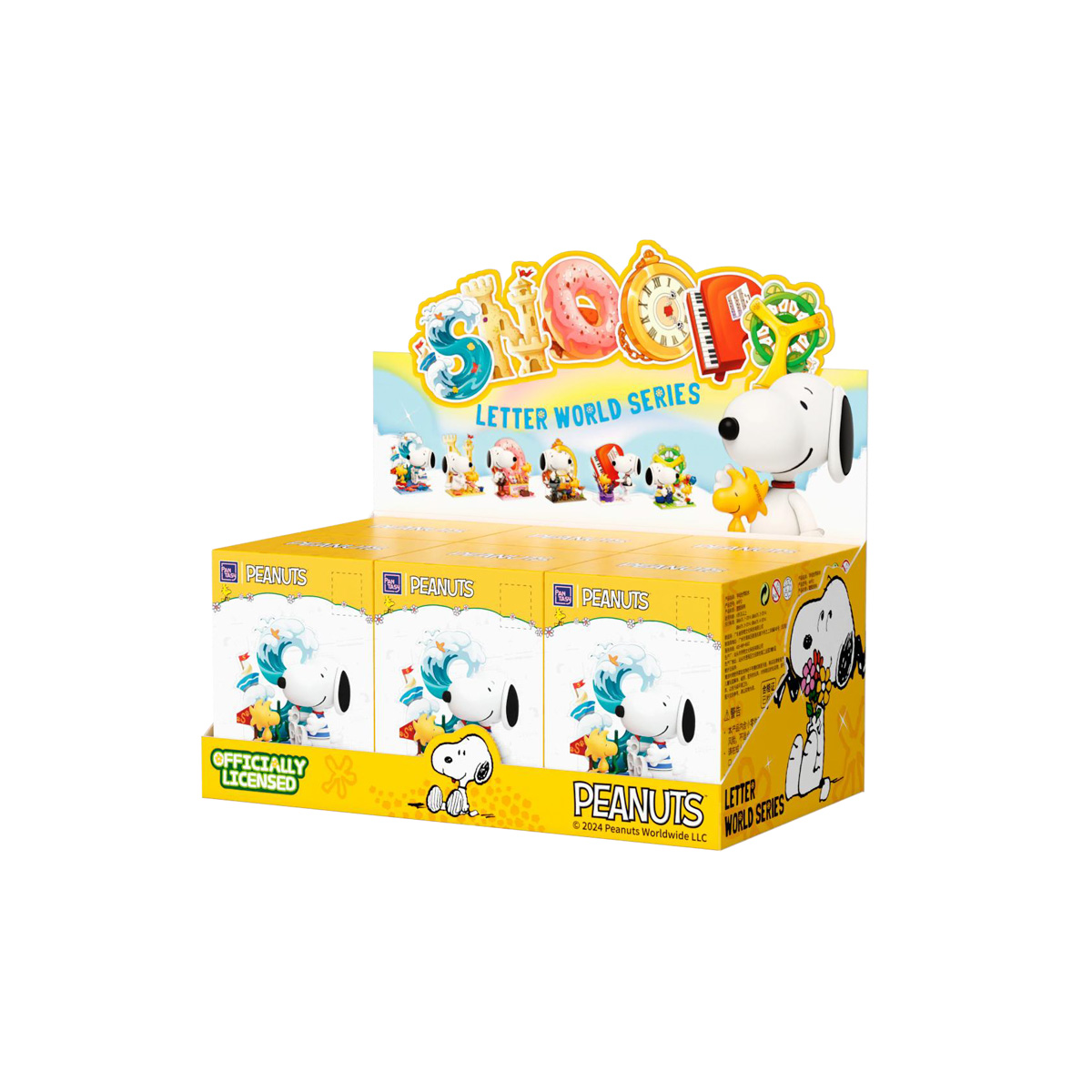 Pantasy EU Snoopy Letter World Series Block Blind Box