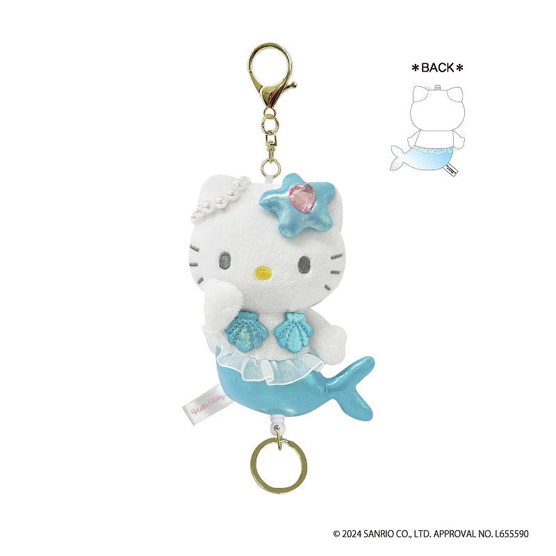 Hello Kitty Mascot w/Reel Mermaid