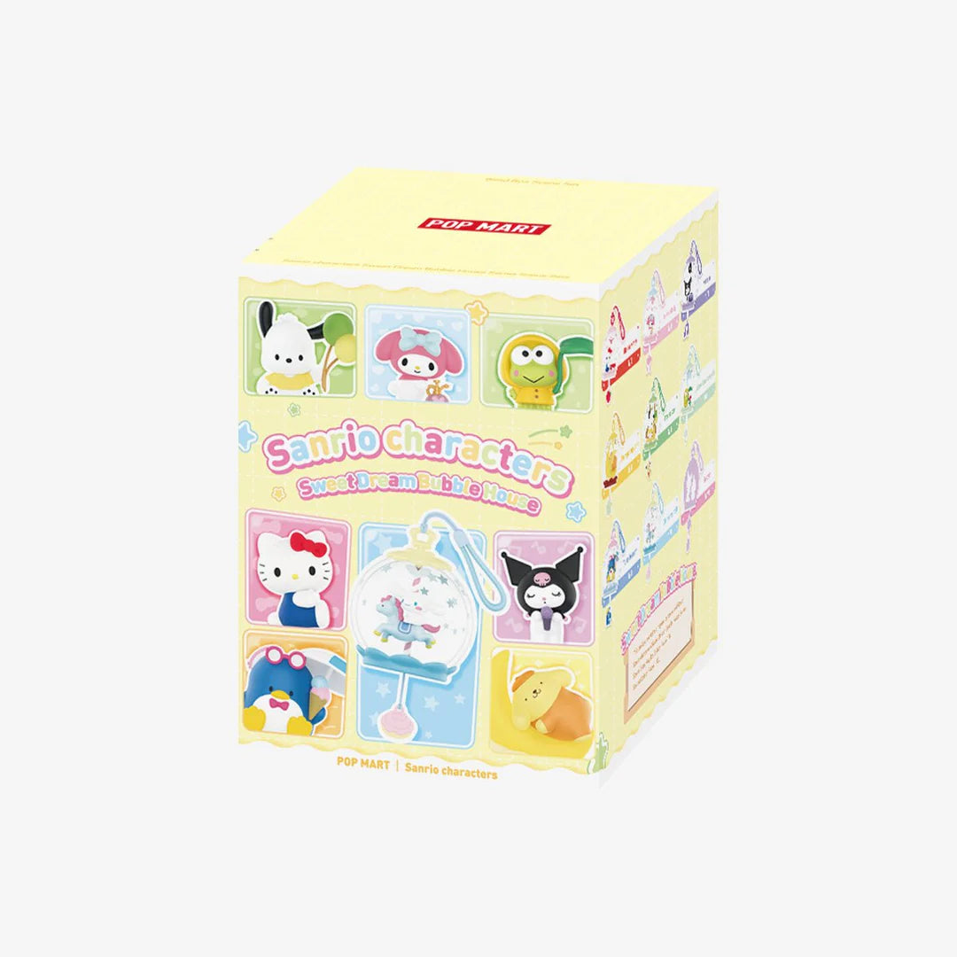 POPMART Hello Kitty and Friends Sweet DreamBubble House Series Scene Sets
