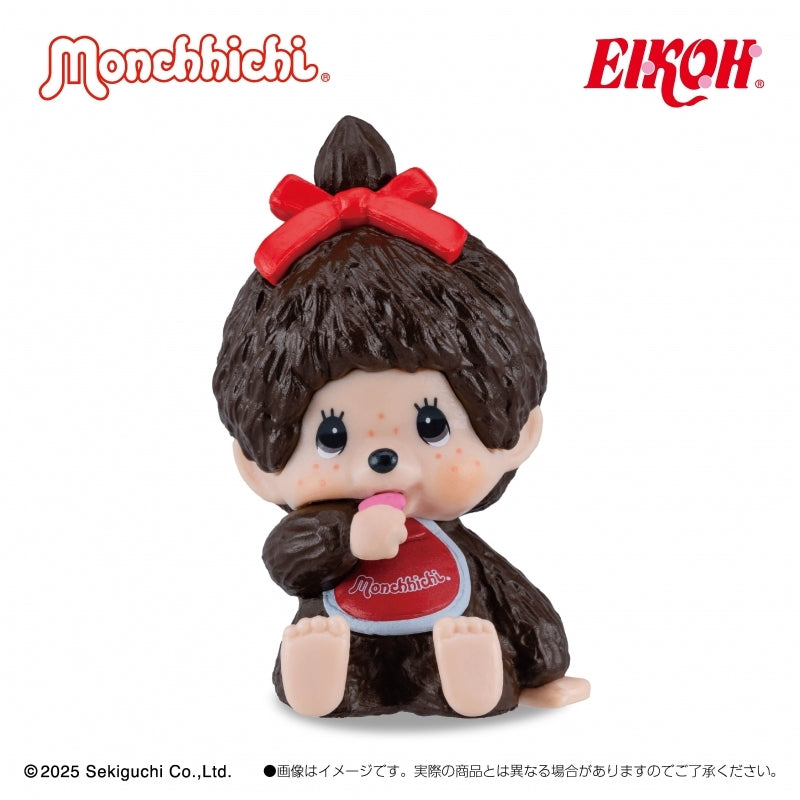 Monchhichi Japan Interior Mini Figures Full Set - Monchhichi-chan & Monchhichi-kun