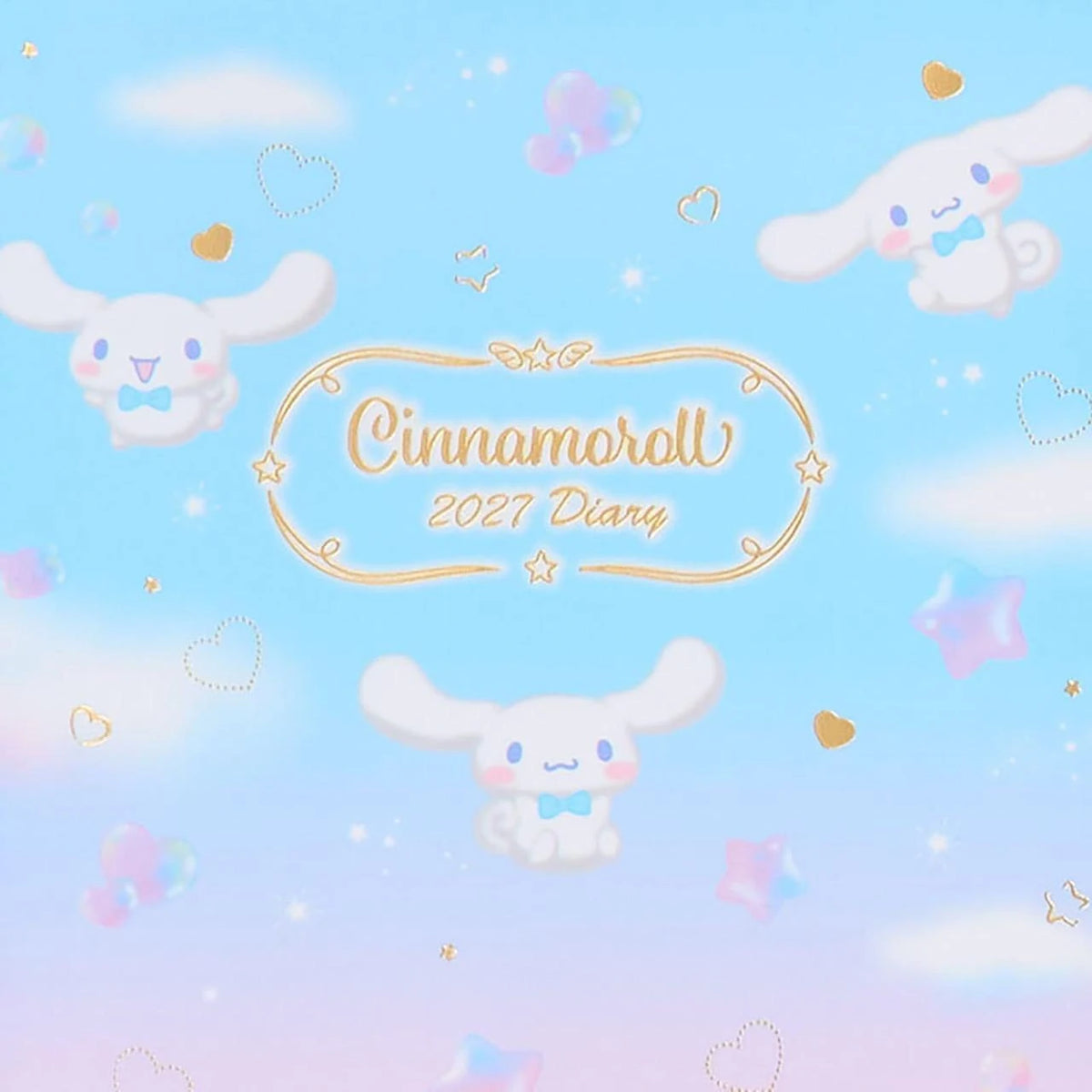 Sanrio JP Original Block Type B6 Diary - Cinnamoroll : 2027