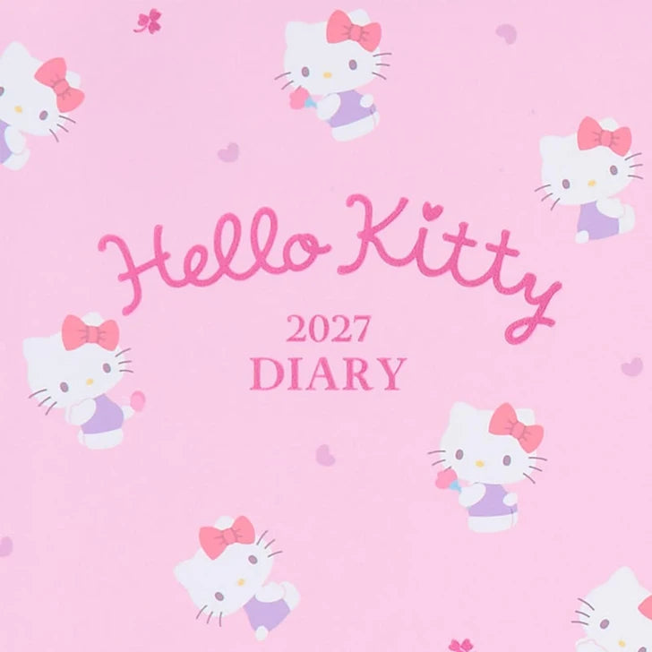 Sanrio JP Original Lined Type B6 Diary - Hello Kitty : 2027