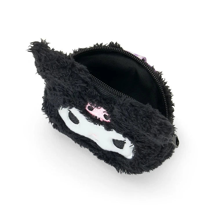 SANRIO JP Kuromi Face-Shaped Mini Pouch