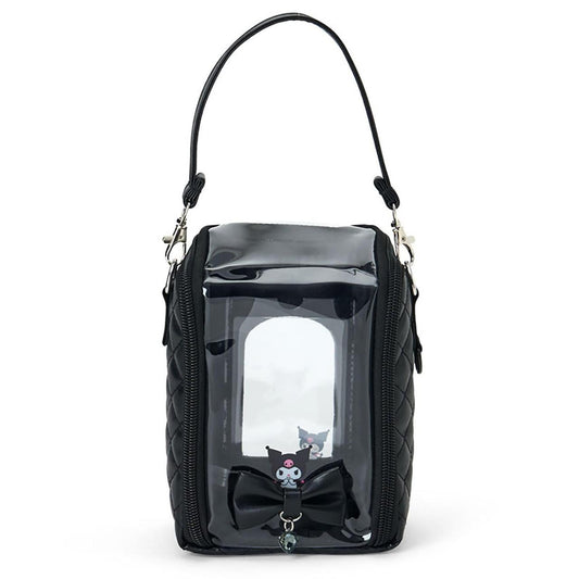Sanrio JP Original Clear Window Pouch - Kuromi : Enjoy Idol Ribbon