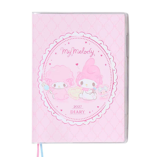 Sanrio JP Original Lined Type B6 Diary - My Melody : 2027