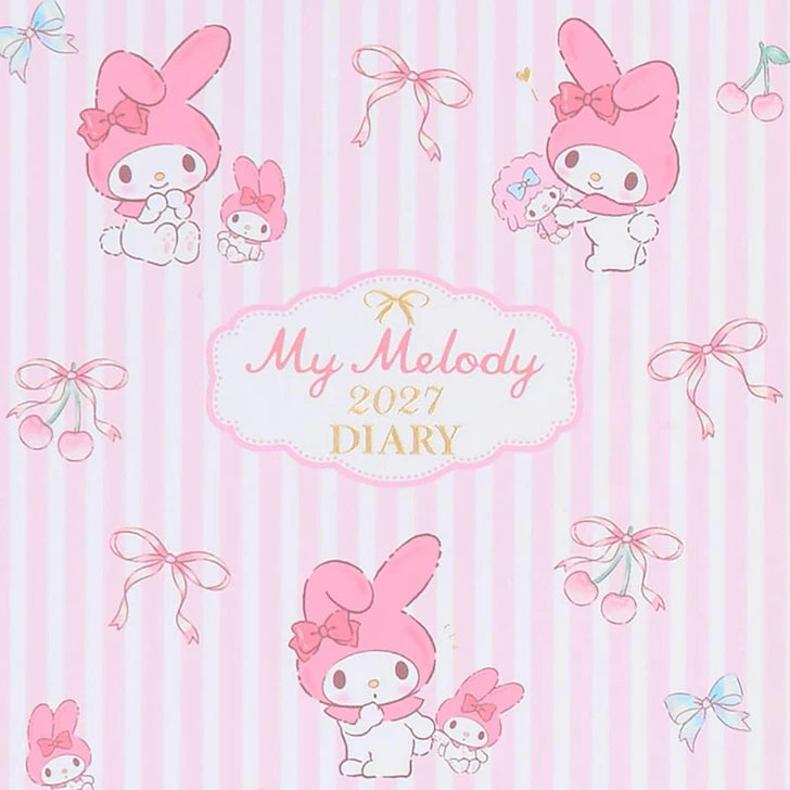 Sanrio JP Original Block Type B6 Diary - My Melody : 2027