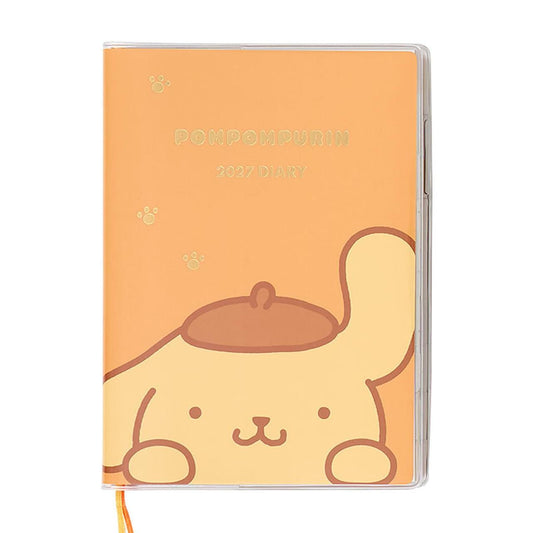 Sanrio JP Original Block Type B6 Diary - Pompompurin : 2027