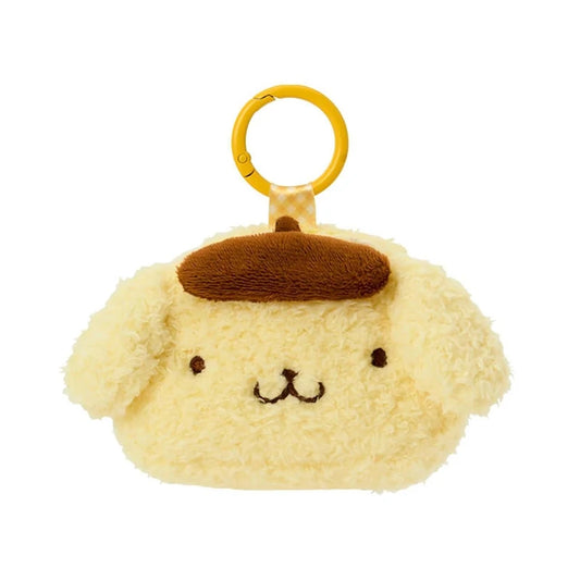 SANRIO JP Pompompurin Pudding Face-Shaped Mini Pouch