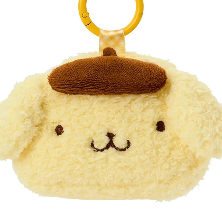 SANRIO JP Pompompurin Pudding Face-Shaped Mini Pouch
