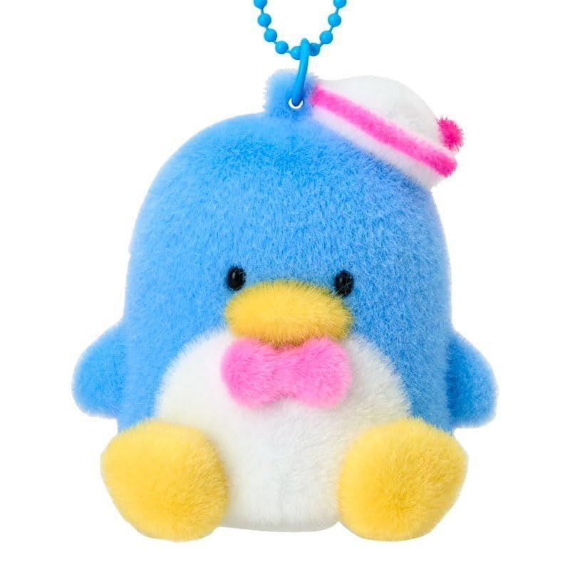 Sanrio JP Original Flocked Figure Mascot Keychain - Tuxedo Sam
