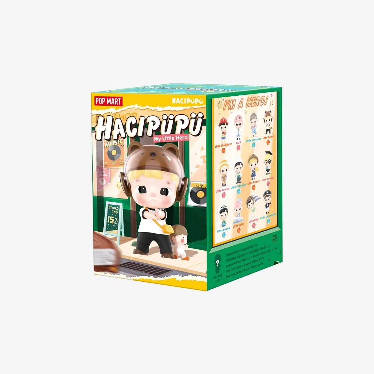 POPMART HACIPUPU My Little Hero Series Figures