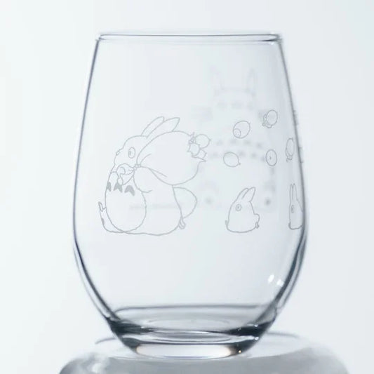 My Neighbor Totoro Etched Glass Totoro & Acorn